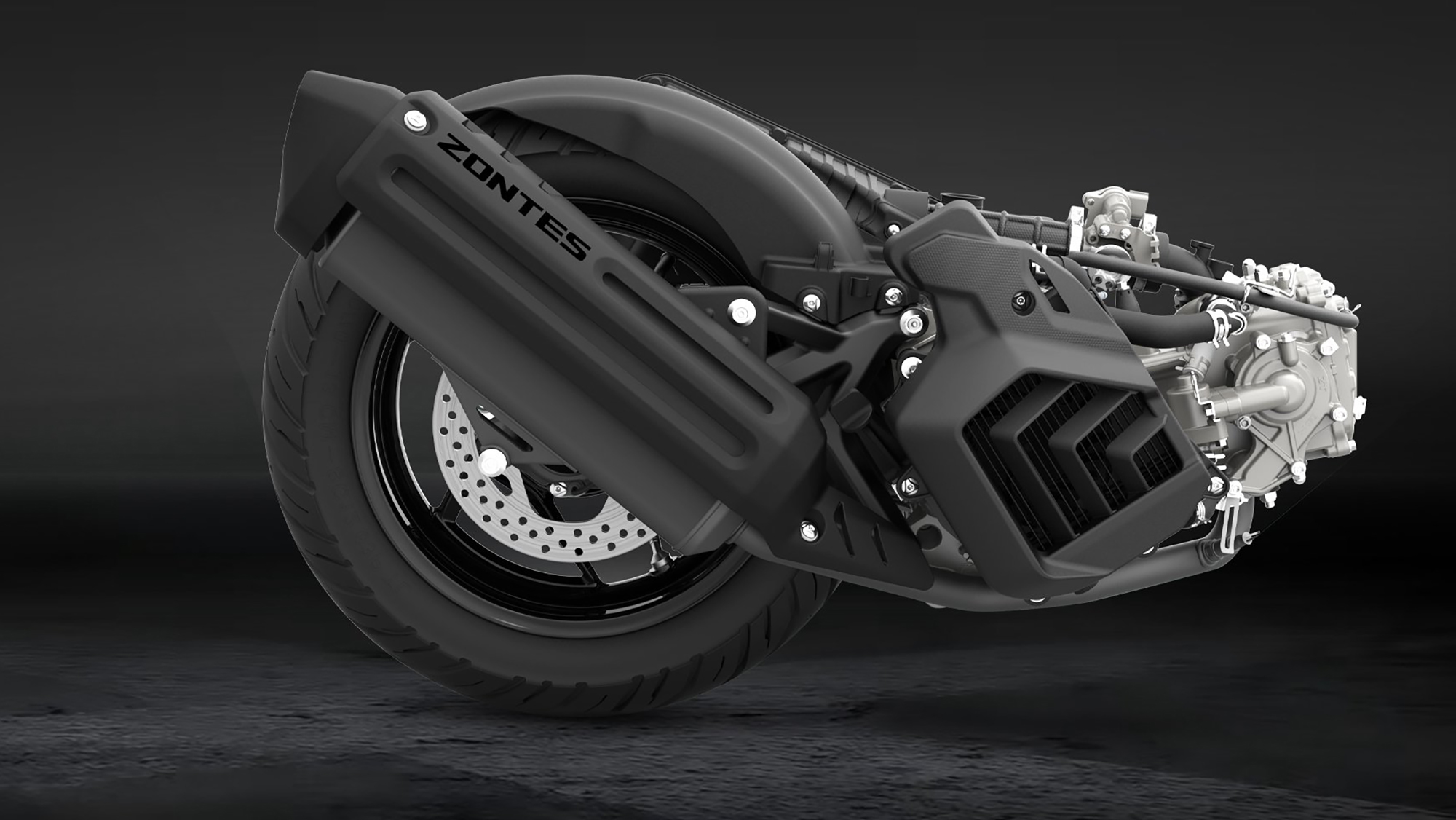 Conjunto motor-transmisión Zontes ZT150X